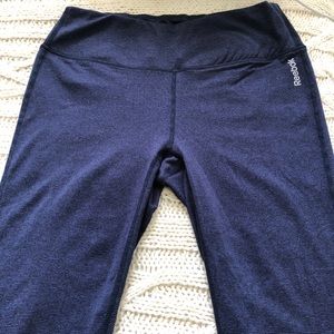 Reebok small navy blue yoga pants